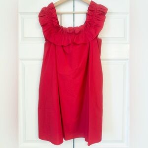 Tuckernuck Hyacinth House Red Maria Mini Dress, SM